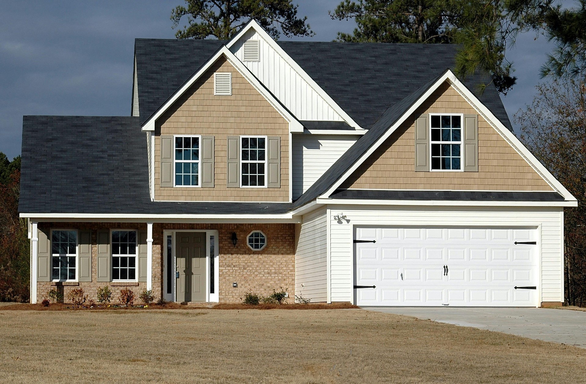 Residential home with asphalt shingle roof Austin TX — 1st Capital Certified Roofing
